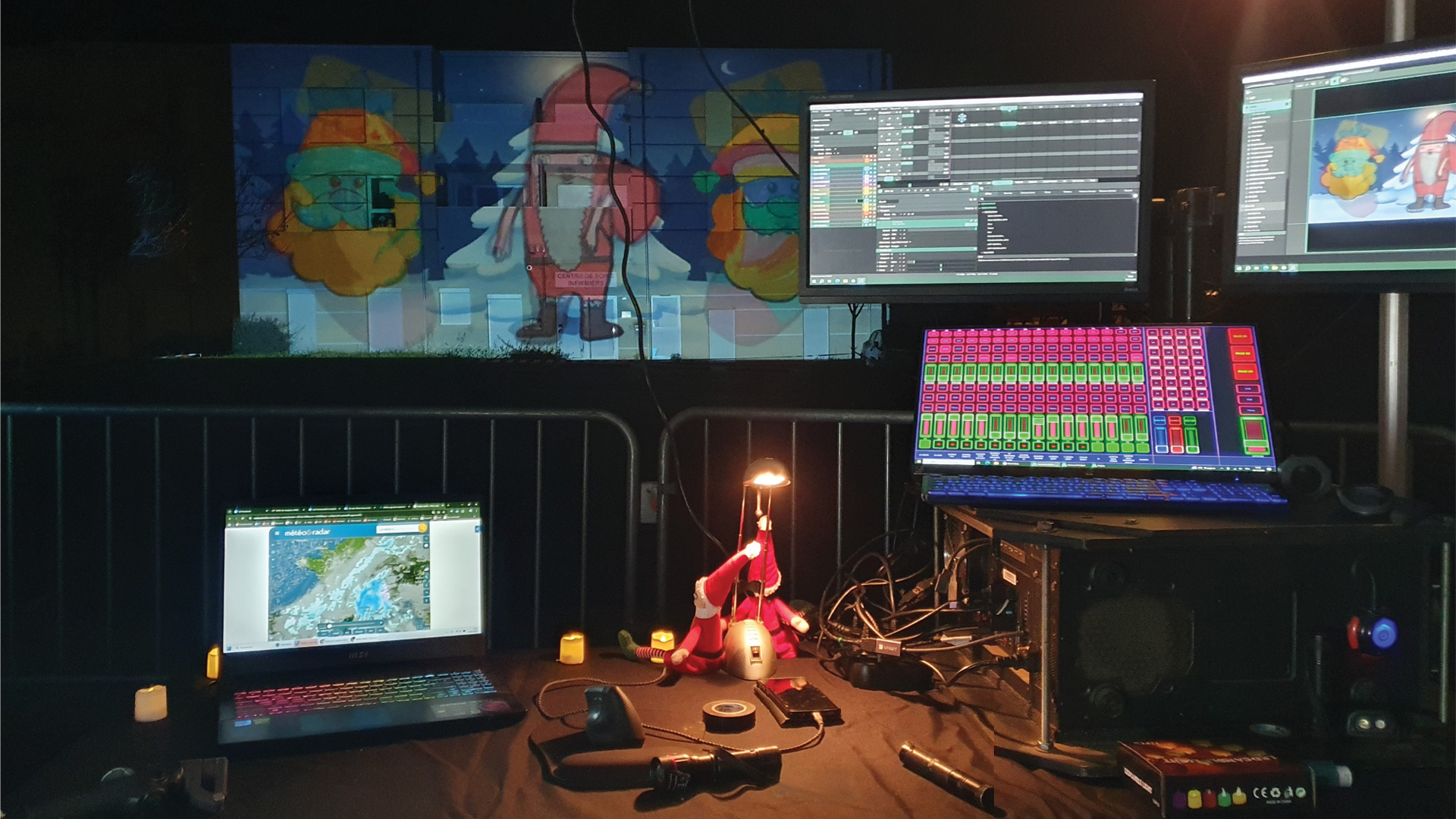 Conception et régie vidéo en action