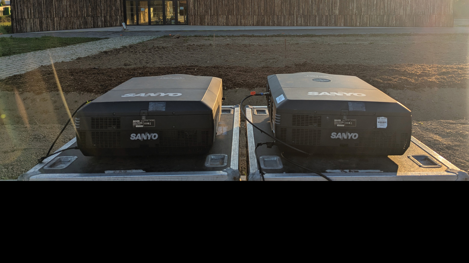 Mapping architectural sur le Chateau du Plessis