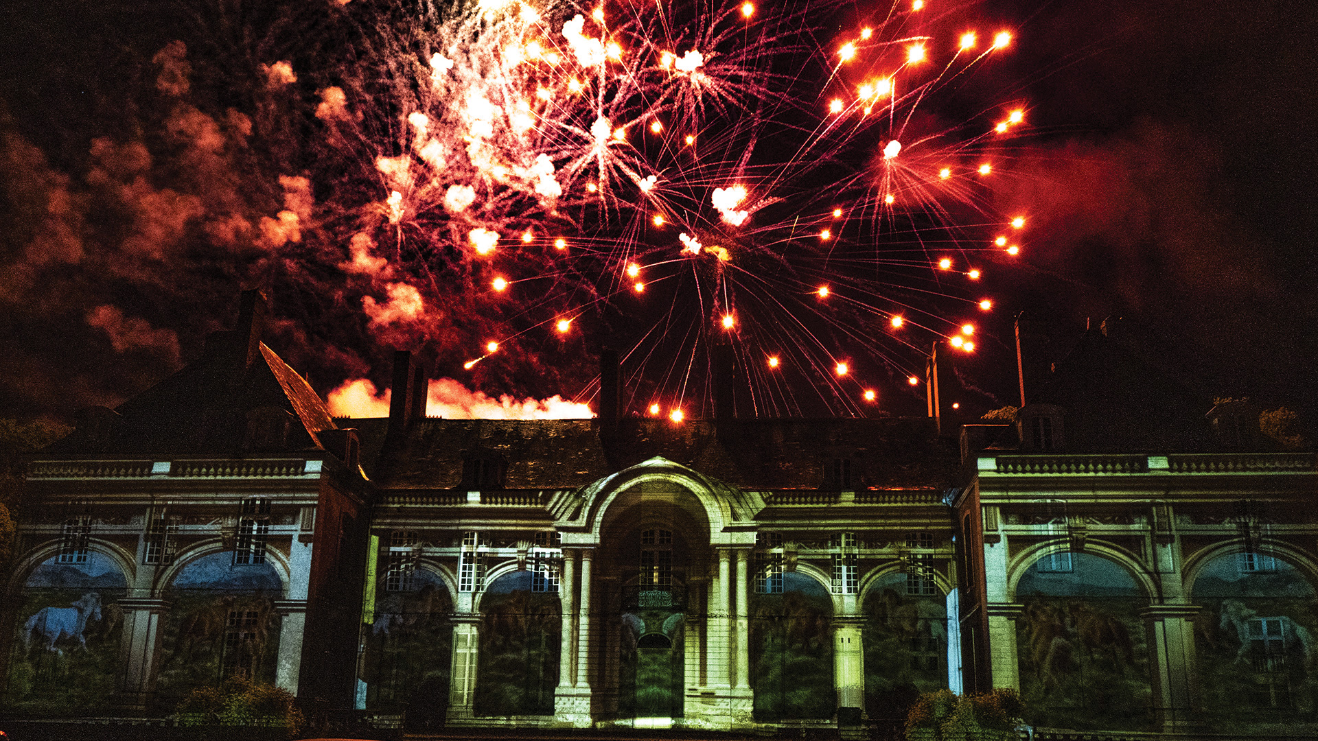 Video mapping Château du Plessis - Projection artistique